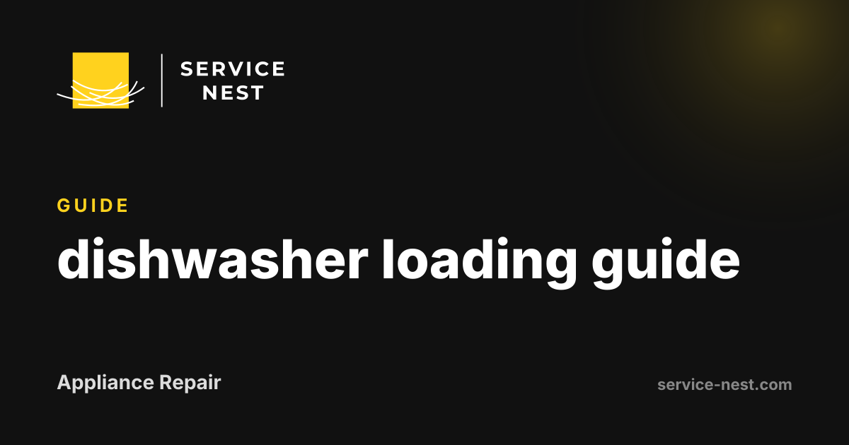 dishwasher loading guide