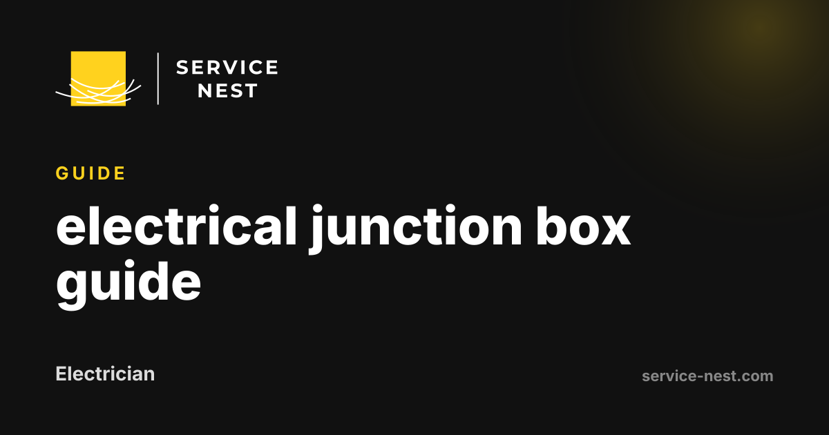 electrical junction box guide