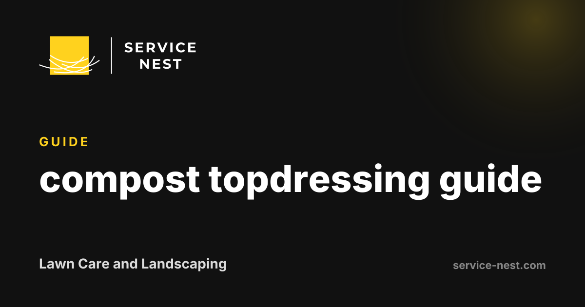 compost topdressing guide