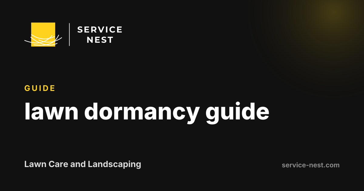 lawn dormancy guide