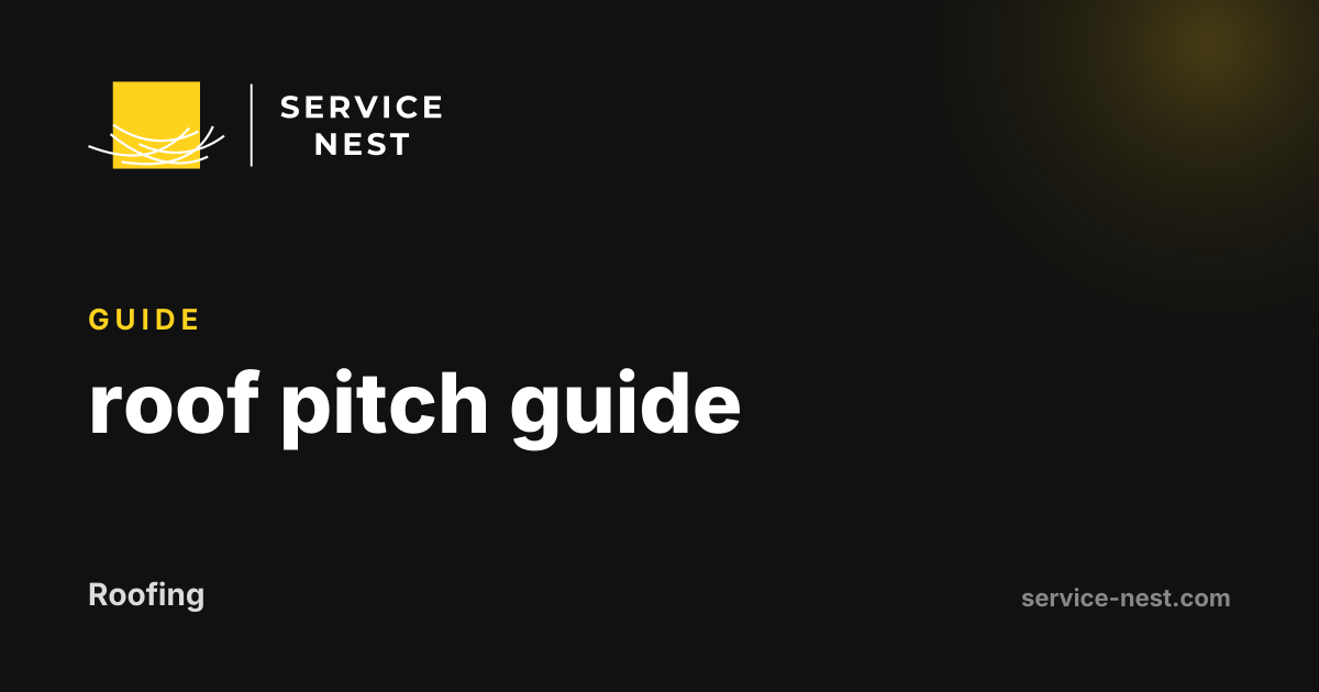 roof pitch guide