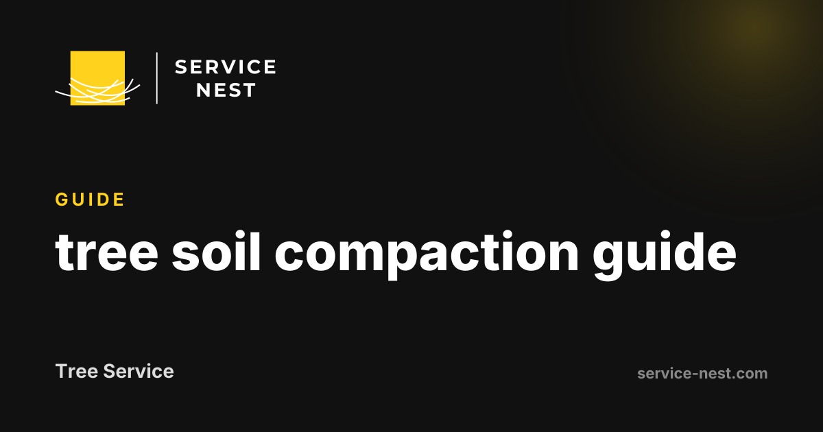 tree soil compaction guide